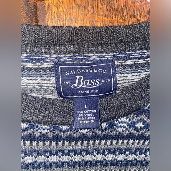 Fair Isle Cotton Wool Sweater - Picture 4 of 4